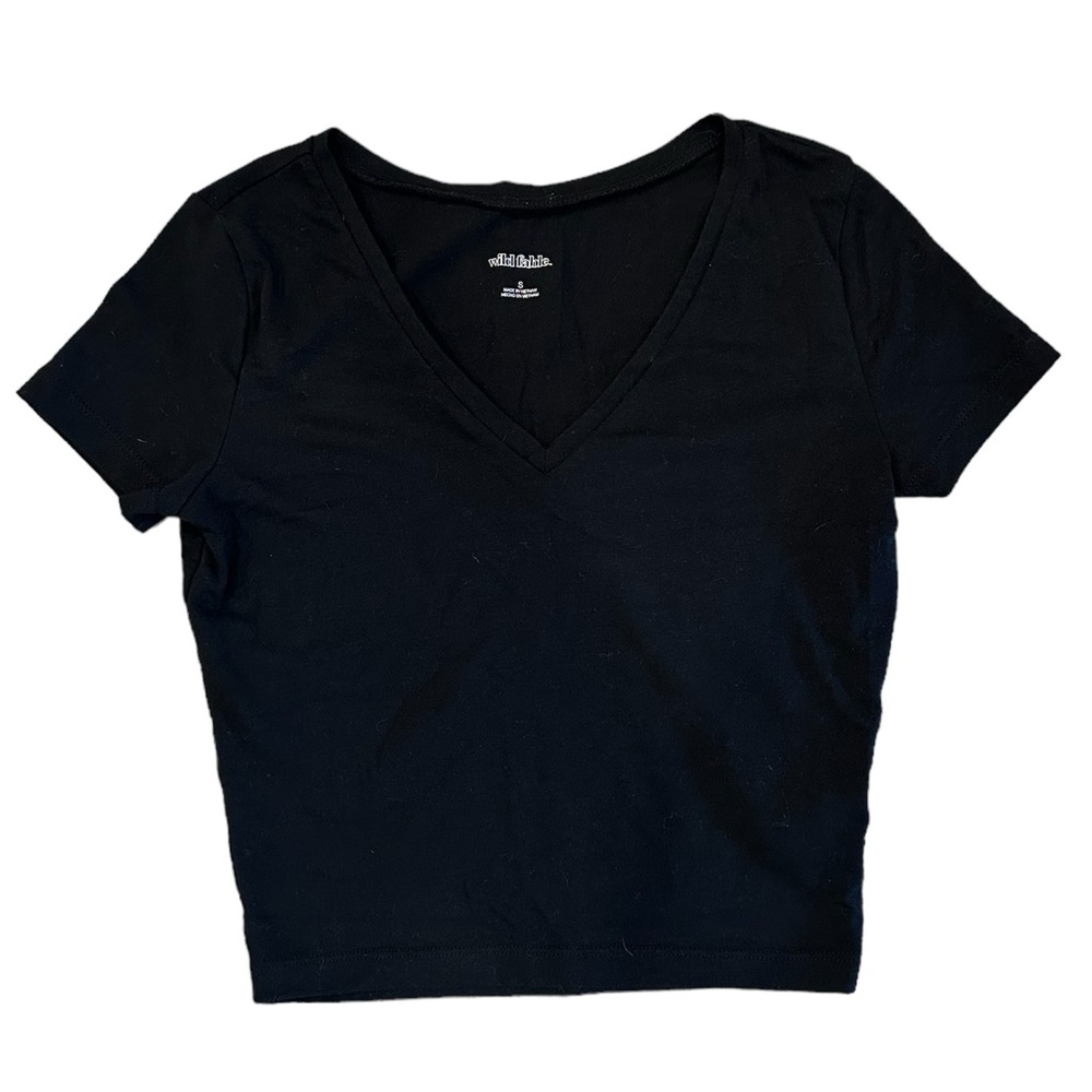 Wild Fable V-neck Crop Top